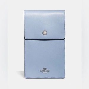 COACH phone crossbody leather bag